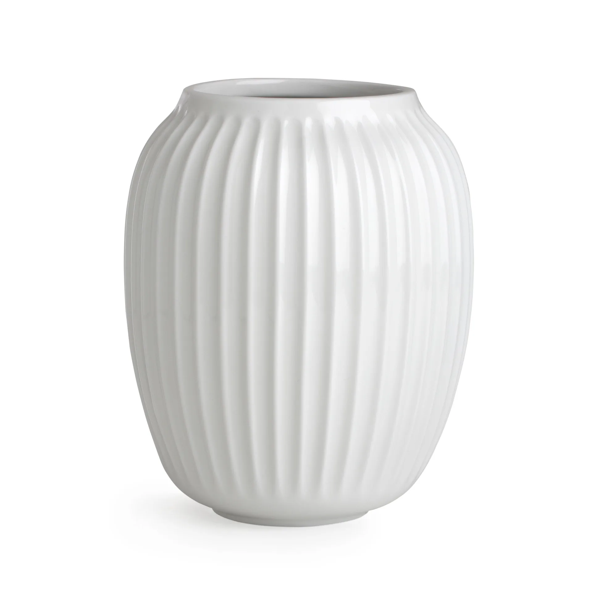Hammershøi vase, White, medium 21 cm Kähler