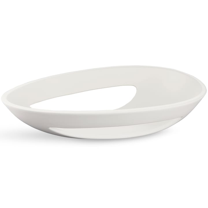 Kokong oval serving plate 40 cm - White - Kähler