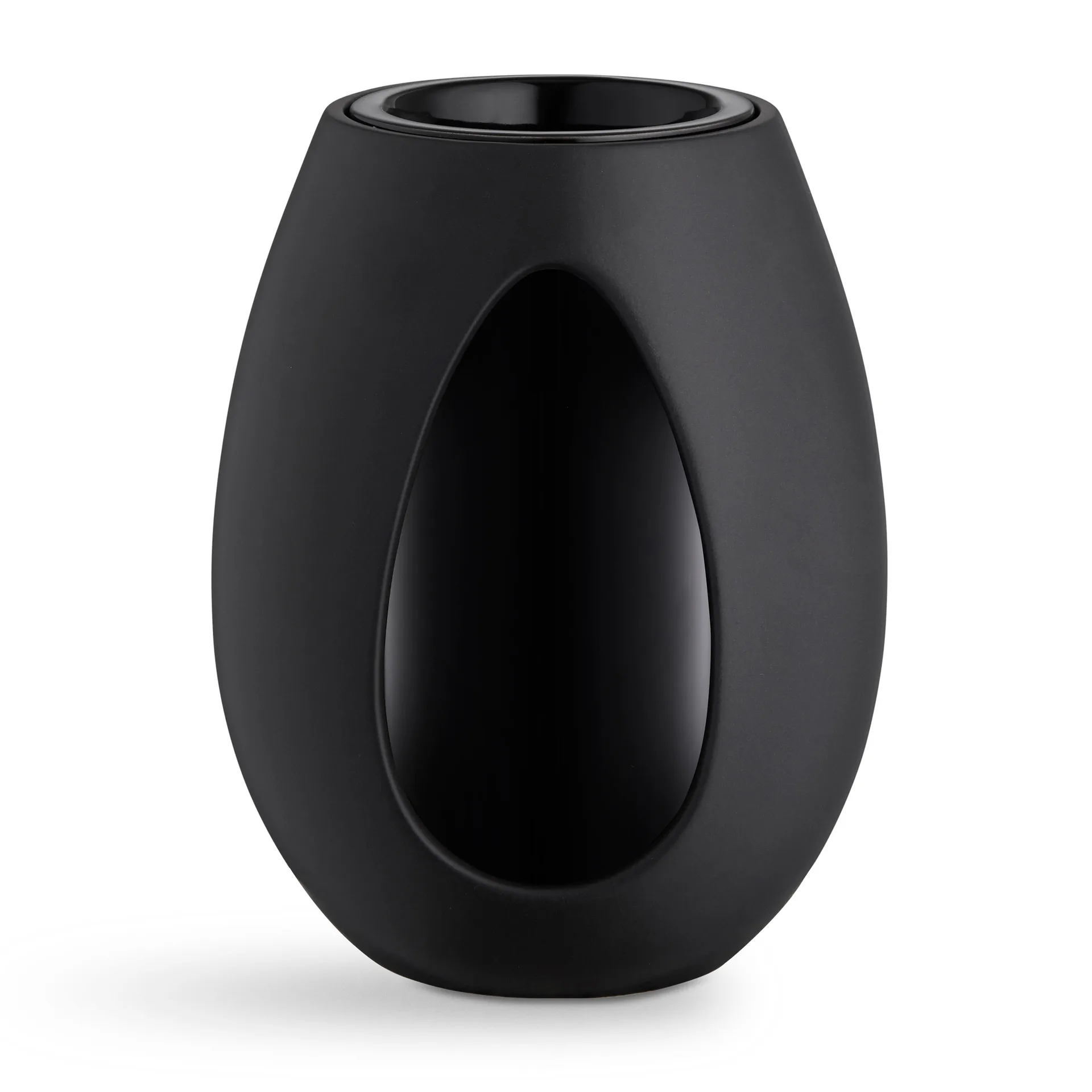 Kokong vase 22 cm, Brown Kähler