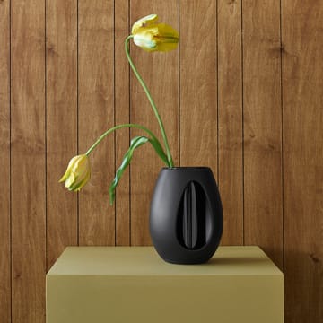 Kokong vase 22 cm - Brown - Kähler
