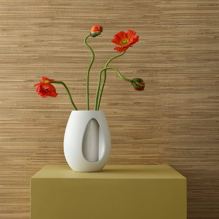 Kokong vase 22 cm - White - Kähler