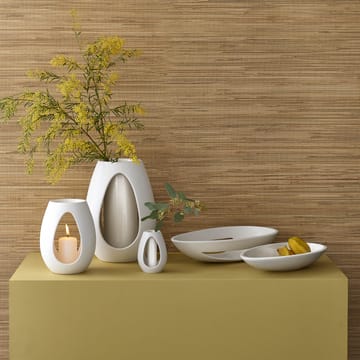 Kokong vase 22 cm - White - Kähler