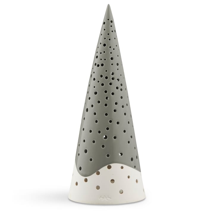Nobili candle holder large - olive green - Kähler