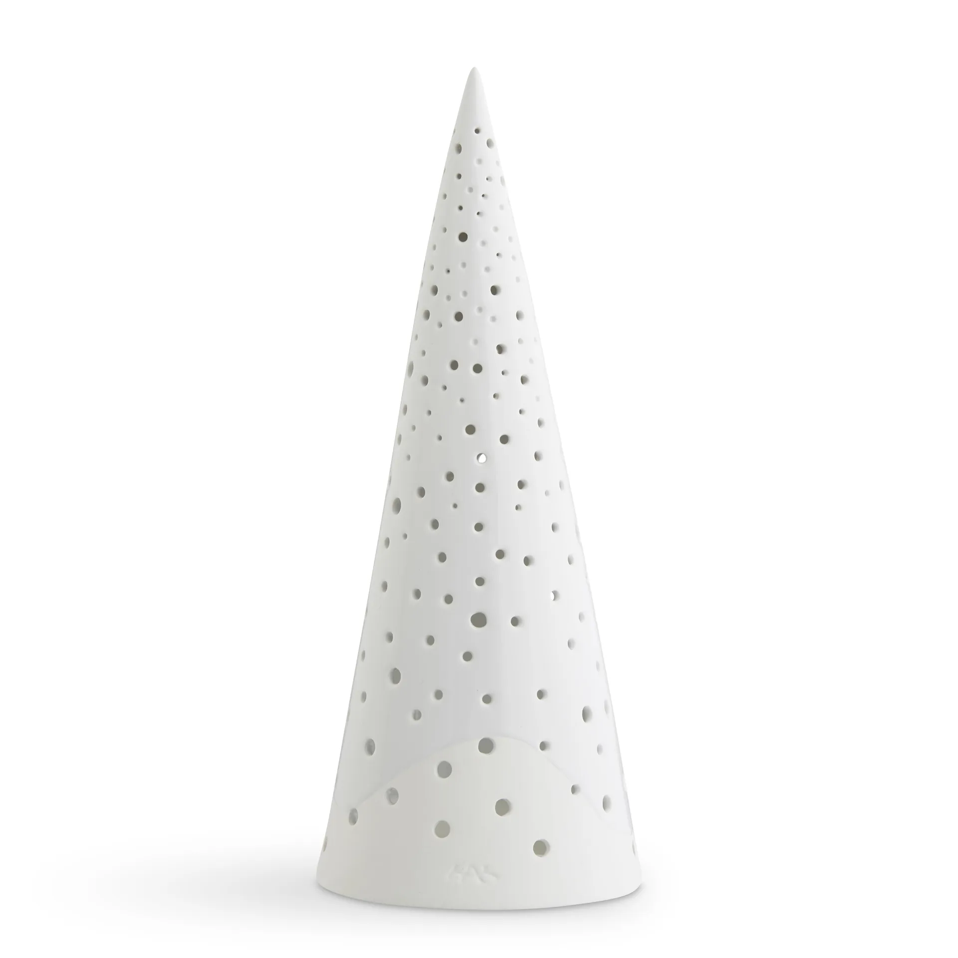 Nobili candle holder large, snow white Kähler