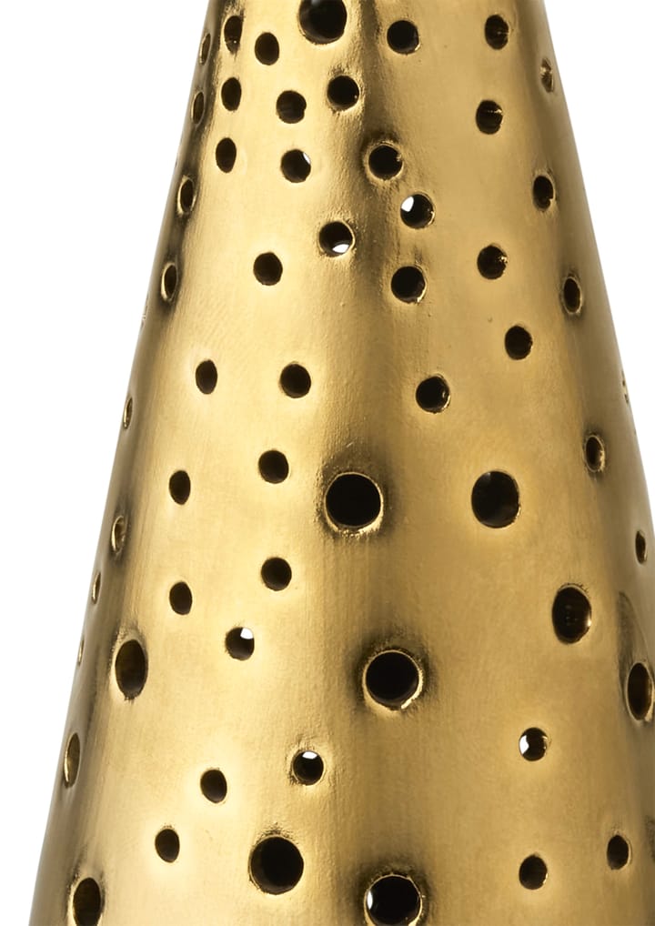 Nobili candle holder medium - Gold-white - Kähler