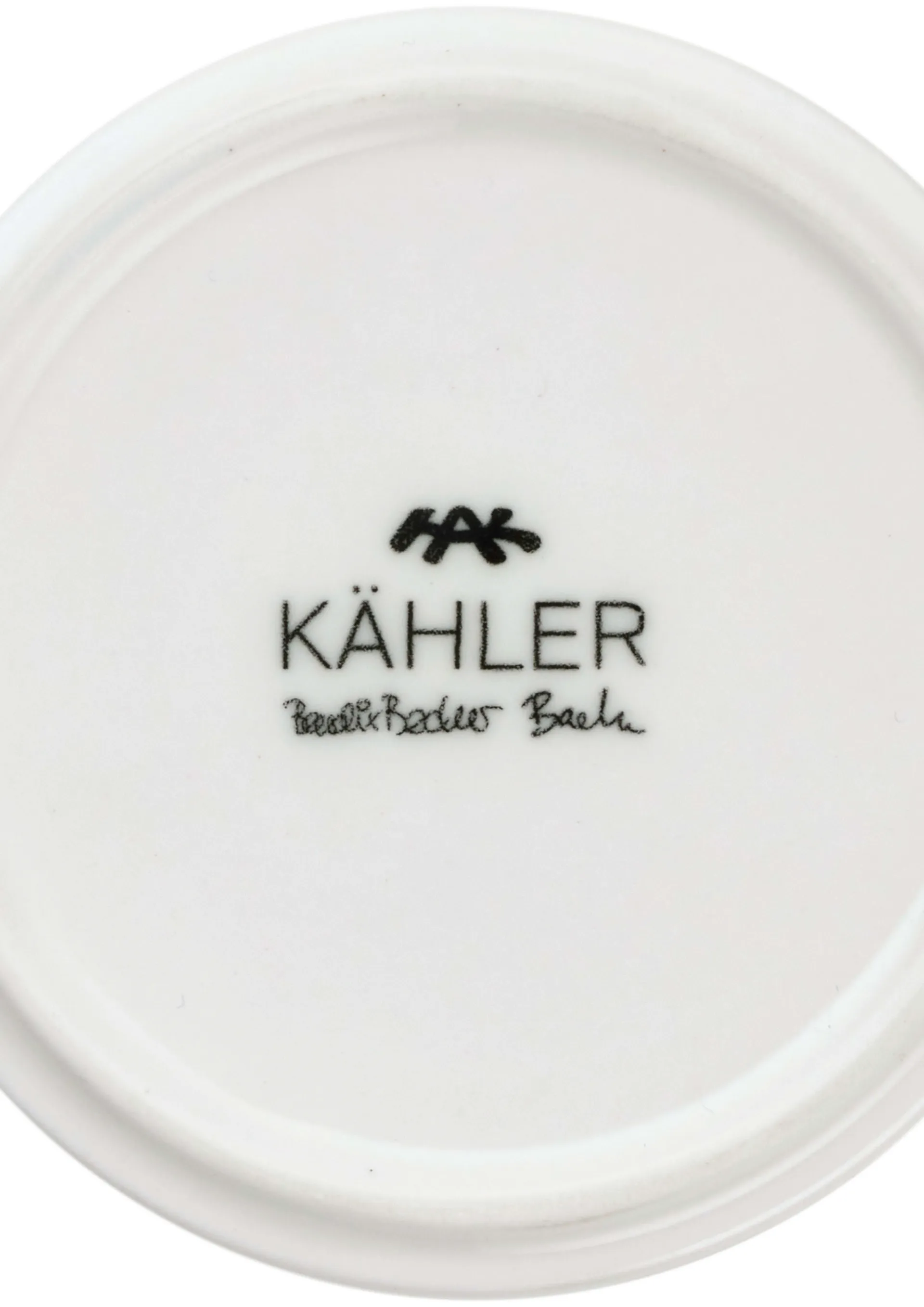 Nobili candle holder medium, Gold-white Kähler