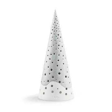 Nobili candle holder medium - grey - Kähler