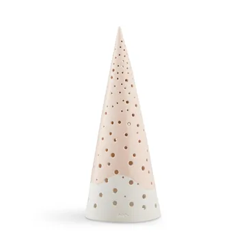 Nobili candle holder medium - Nude - Kähler
