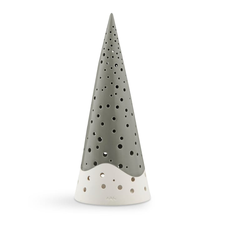 Nobili candle holder medium - olive green - Kähler