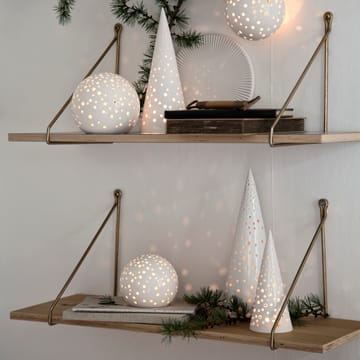 Nobili candle holder medium - snow white - Kähler