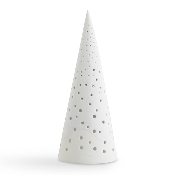 Nobili candle holder medium - snow white - Kähler