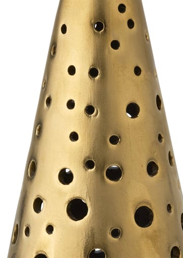 Nobili candle holder small - Gold-white - Kähler