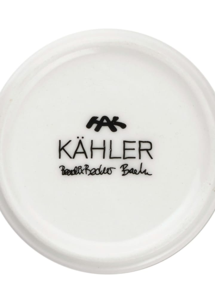 Nobili candle holder small, Gold-white Kähler