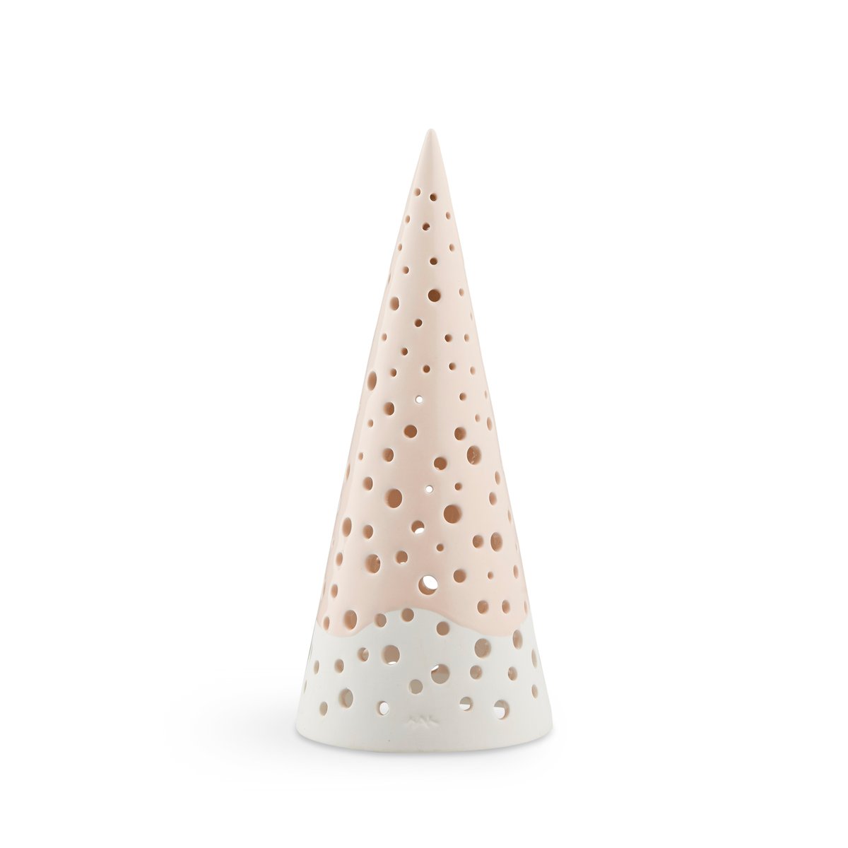 Kähler Nobili candle holder small Nude | Scandinavian Design | Candle holders | Pink