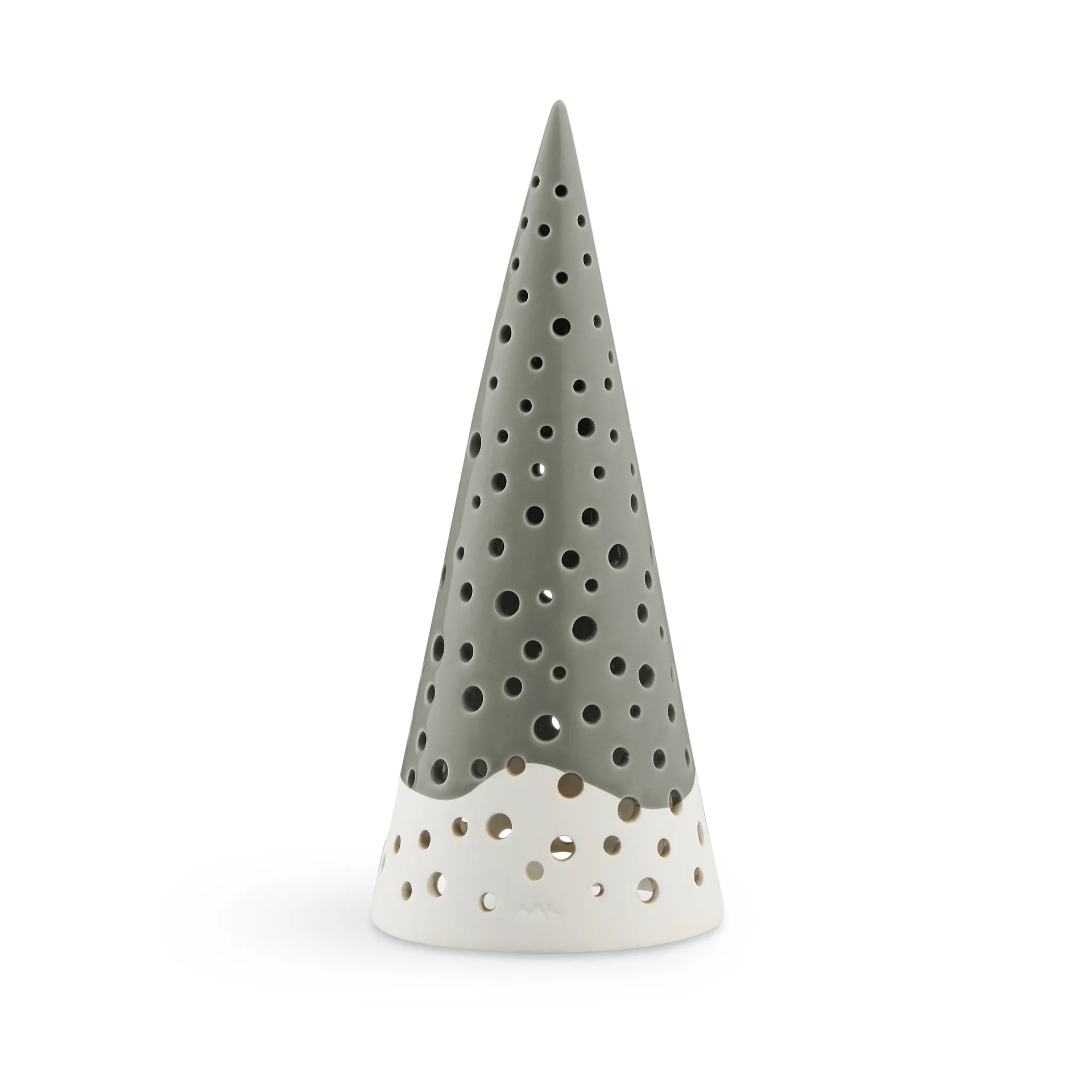 Nobili candle holder small, olive green Kähler