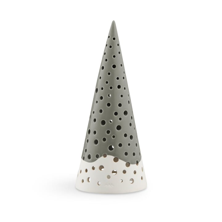 Nobili candle holder small - olive green - Kähler