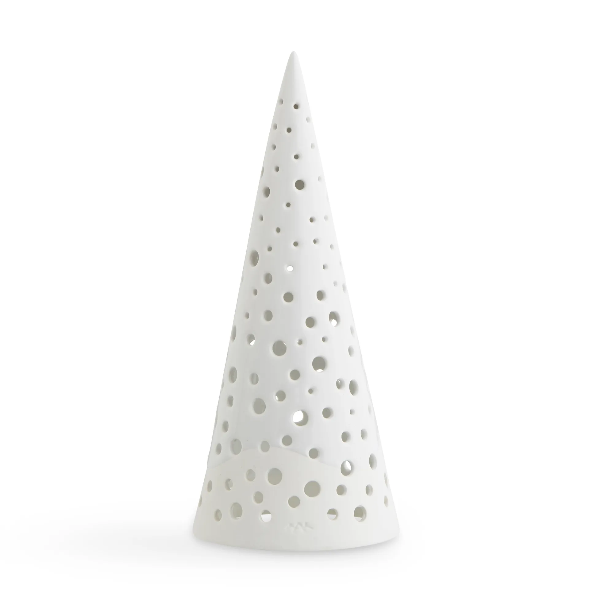 Nobili candle holder small, snow white Kähler