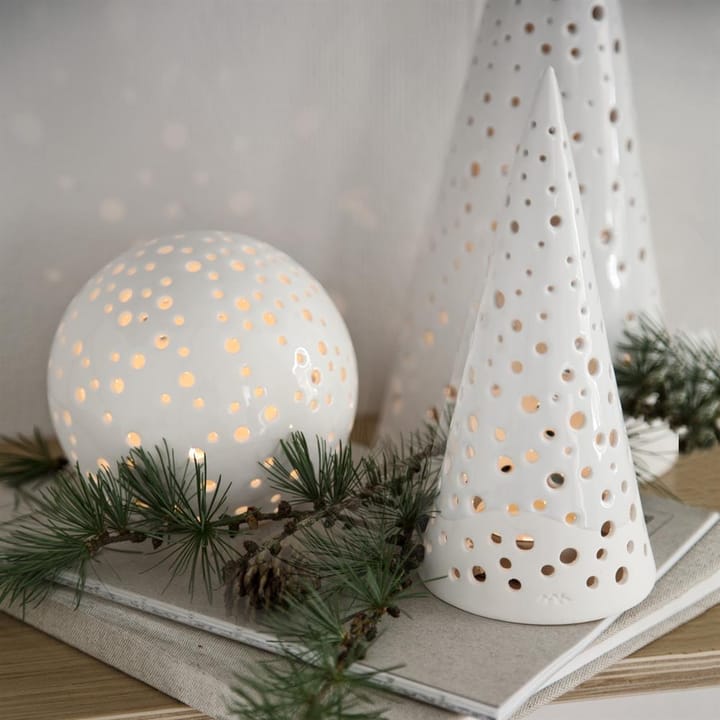 Nobili candle holder small, snow white Kähler