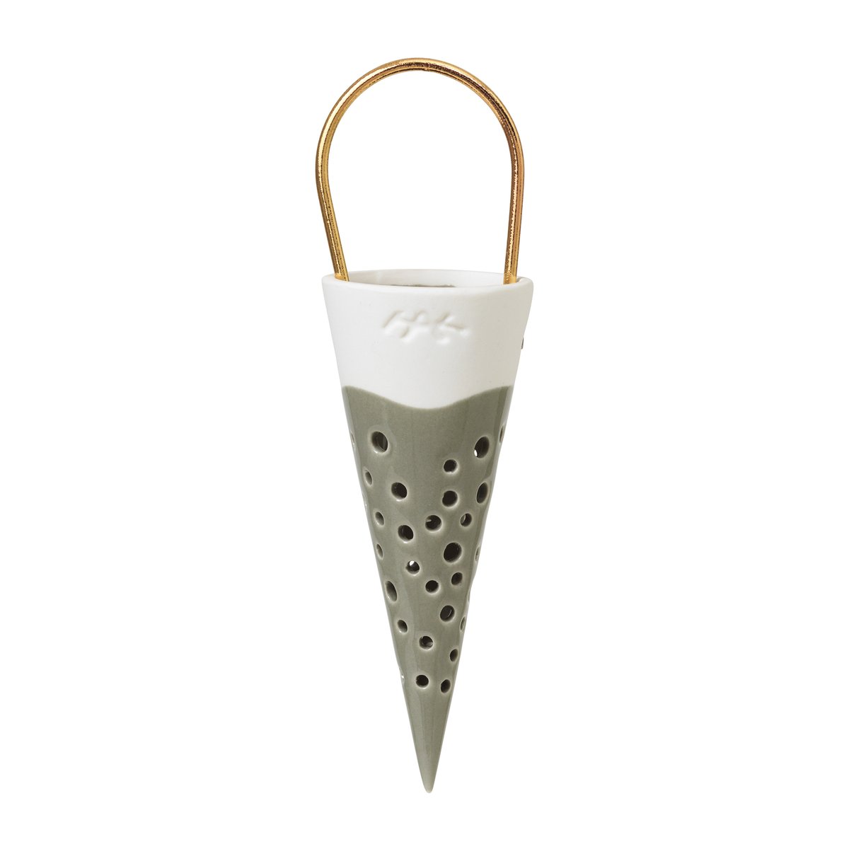 Kähler Nobili Christmas decoration 15 cm Green | Scandinavian Design | Christmas decorations | Green