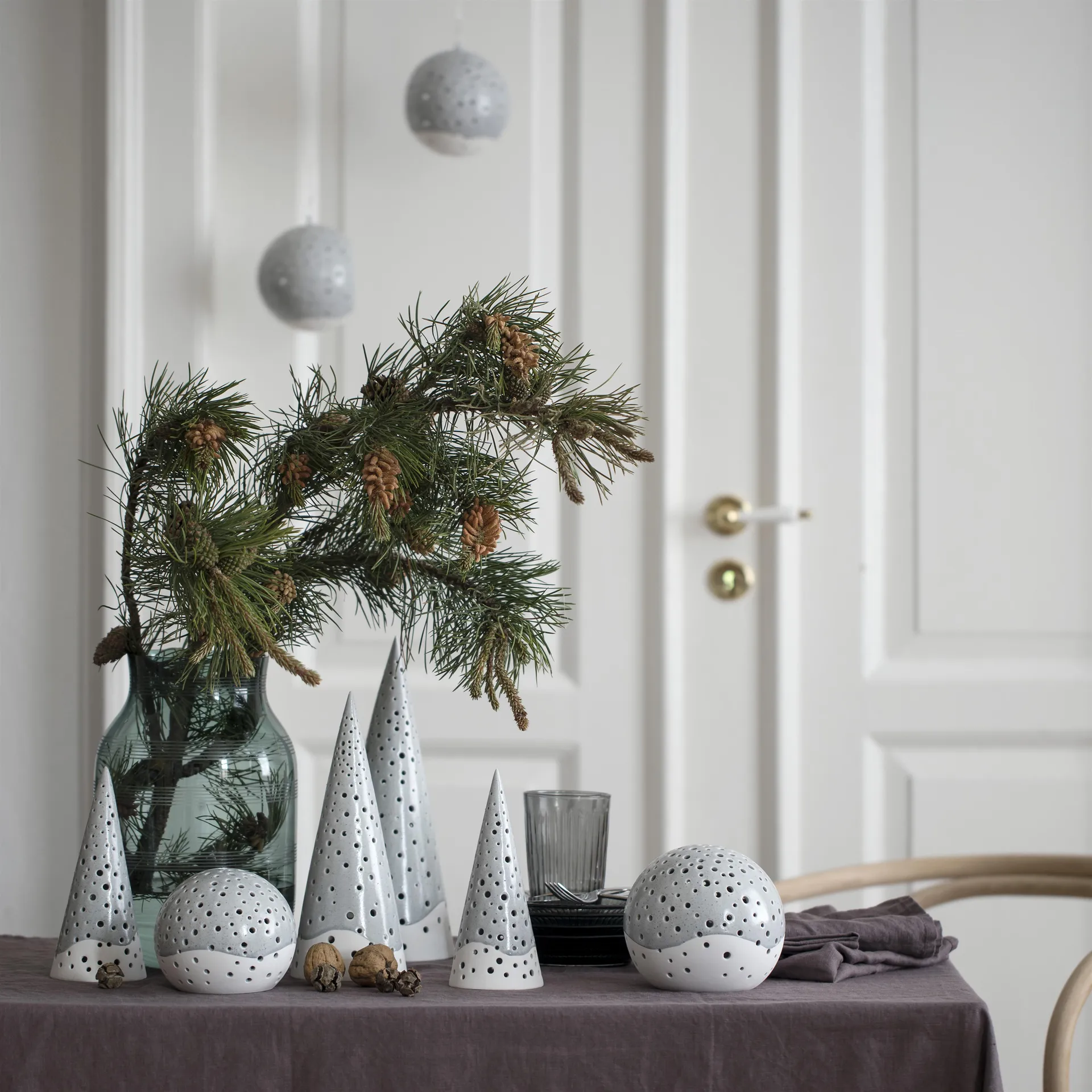 Nobili decoration, grey Kähler