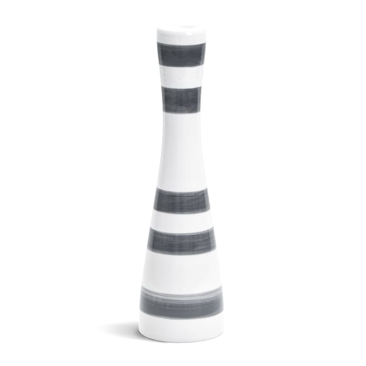Omaggio candlestick large, granite grey Kähler