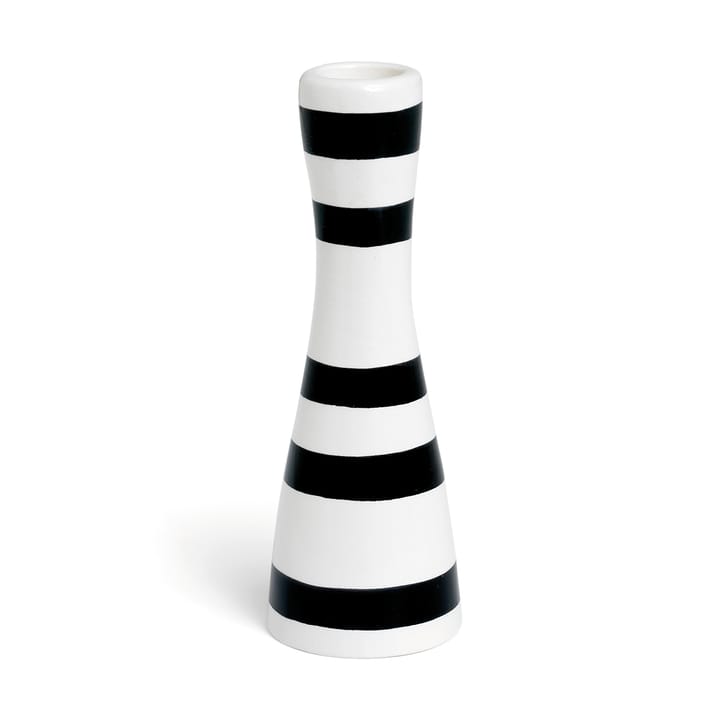 Omaggio candlestick small, black Kähler