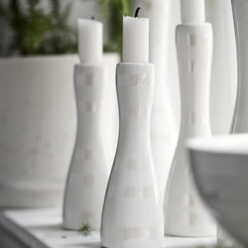 Omaggio candlestick small - pearl - Kähler