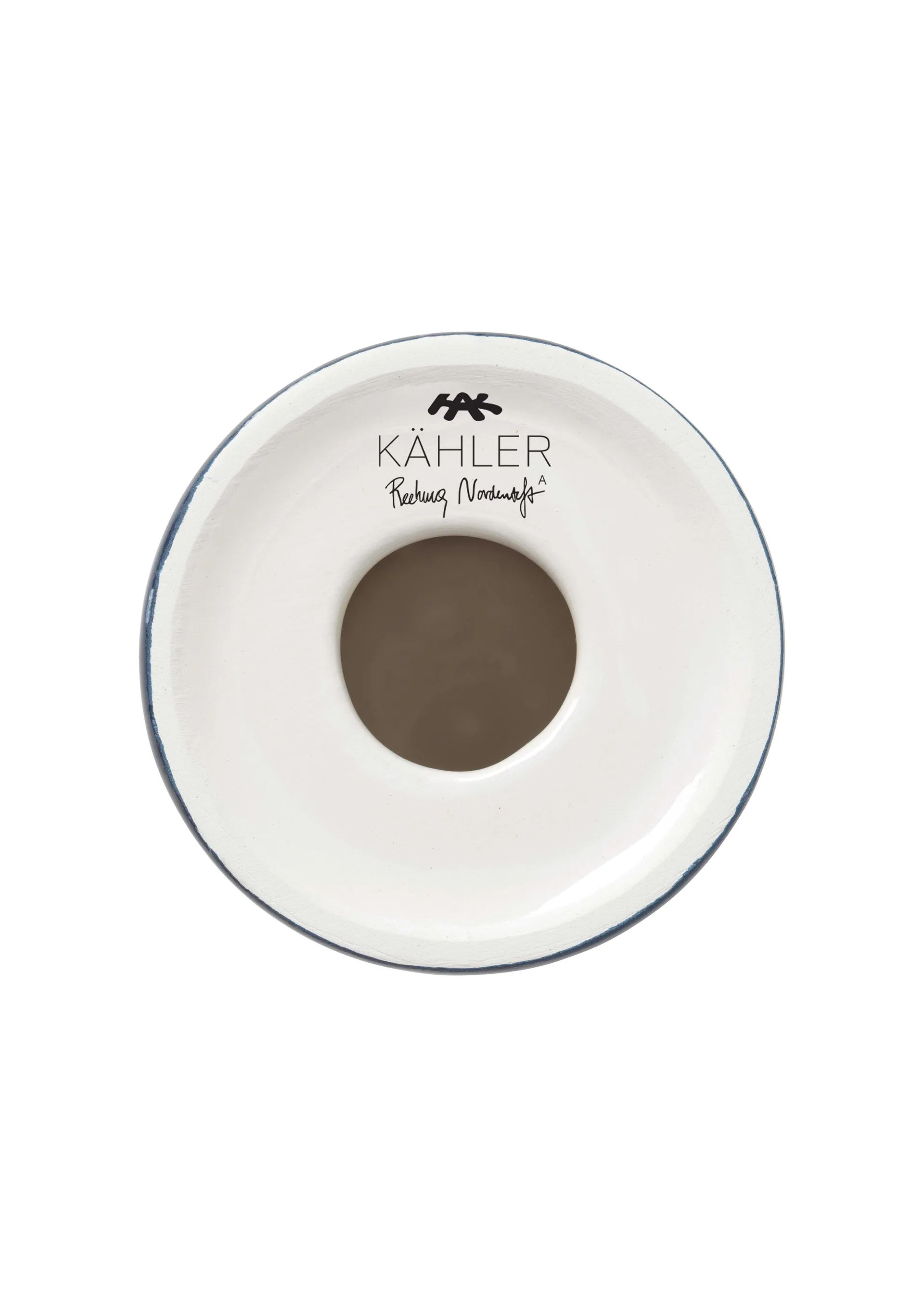 Omaggio Nuovo candle holder 12 cm, Dark blue Kähler