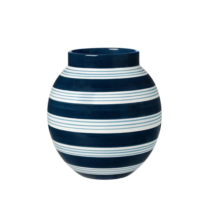 Omaggio Nuovo Vase - Dark blue, h20,5 cm - Kähler