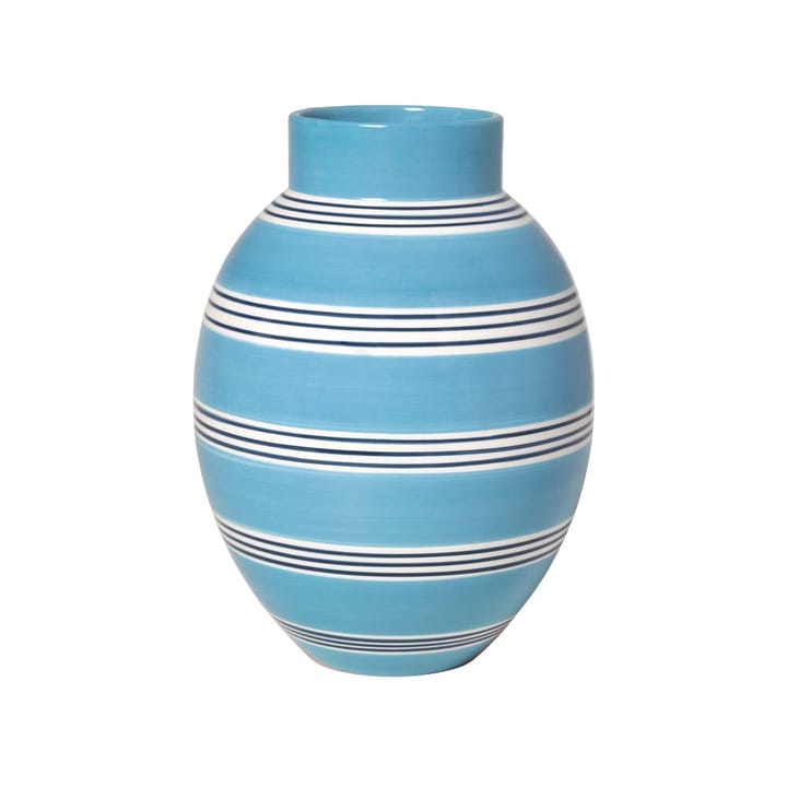 Omaggio Nuovo Vase - Medium blue, h30 cm - Kähler