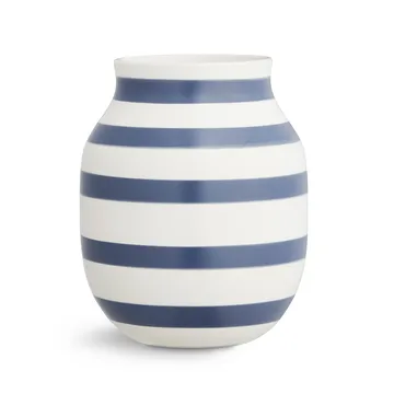 Omaggio vase medium - steel blue - Kähler