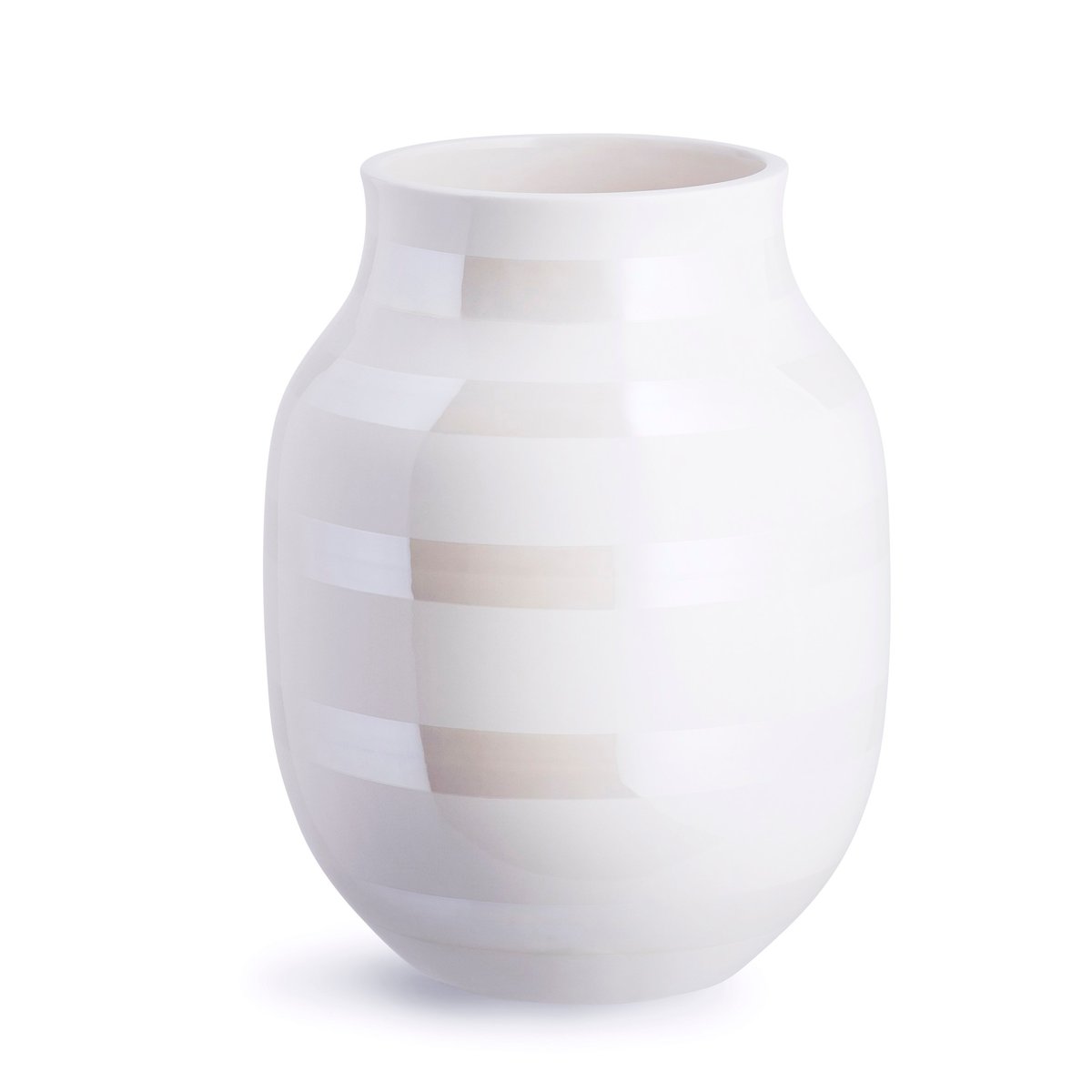 Kähler Omaggio vase pearl medium | Scandinavian Design | Vases | White