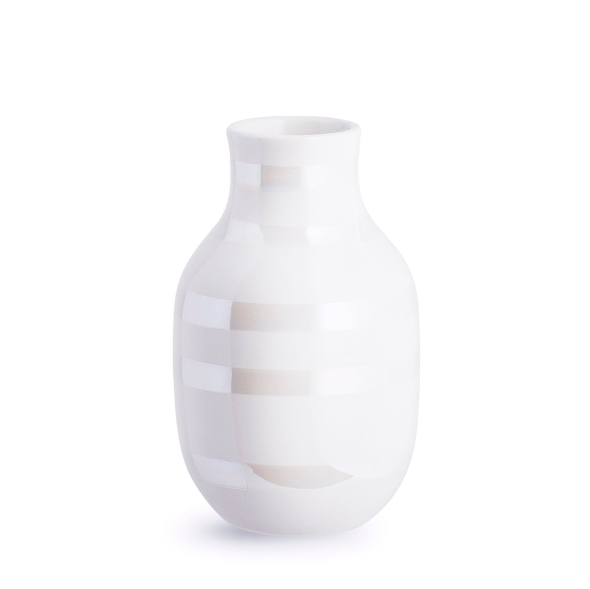 Kähler Omaggio vase pearl Small | Scandinavian Design | Vases | White