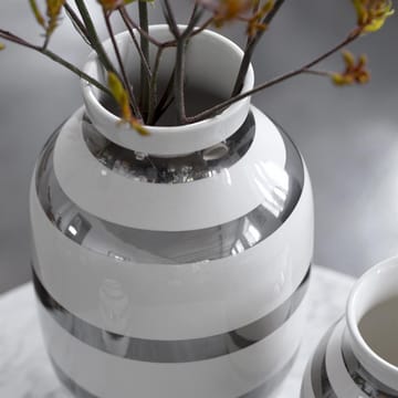 Omaggio vase silver - large - Kähler