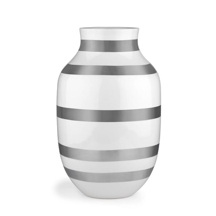 Omaggio vase silver - large - Kähler