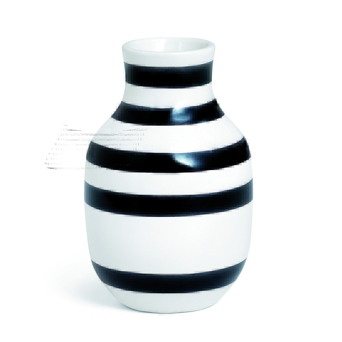 Kähler Omaggio vase small black | Scandinavian Design | Vases | Black