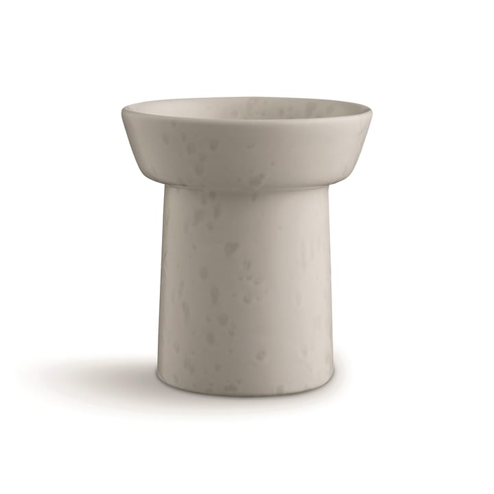 Ombria vase small - marble white - Kähler
