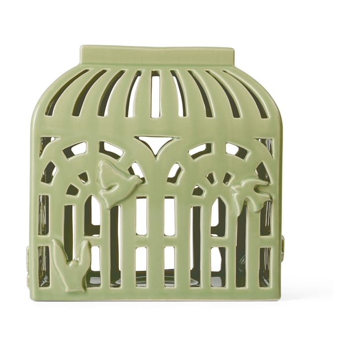 Orangery candle holder 16 cm - Spring leaf - Kähler