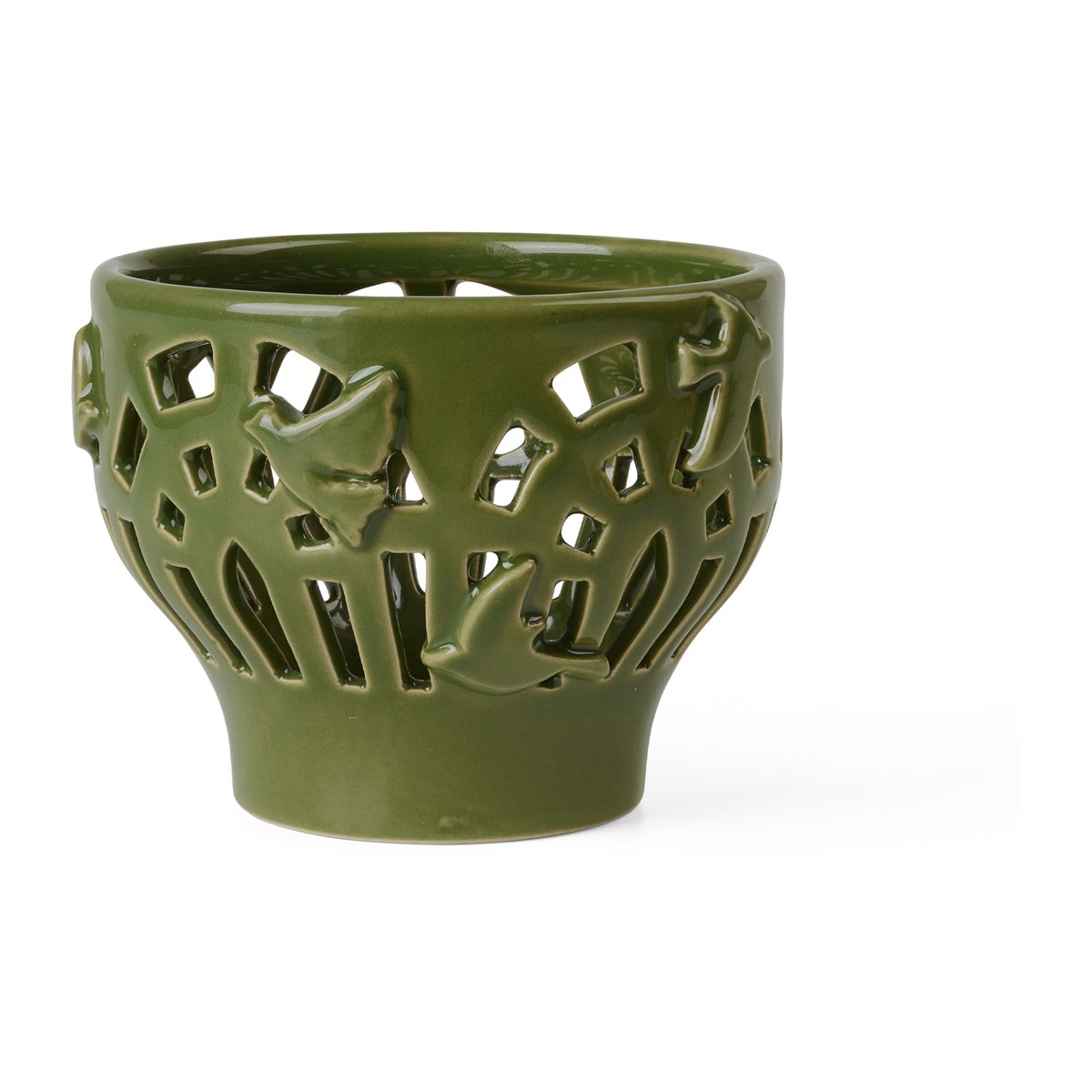 Kähler Orangery candle holder o9 cm Green garden | Scandinavian Design | Tea light holders, lanterns & candle dishes | Green