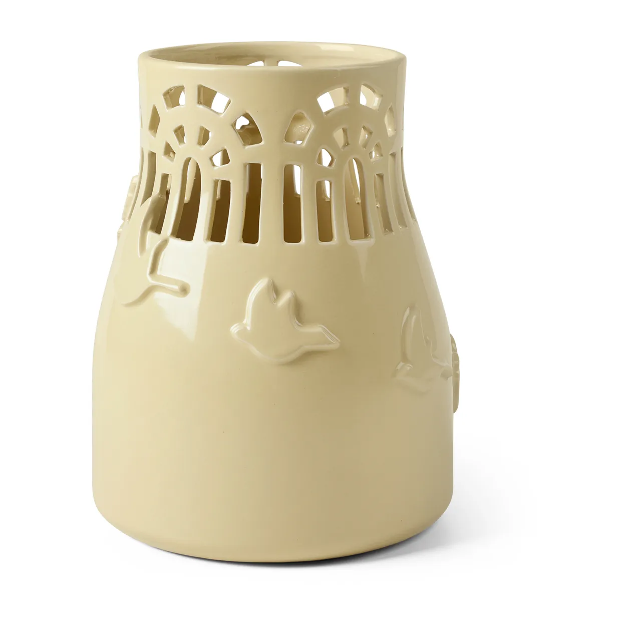 Kähler Orangery vase 18 cm Honey | Scandinavian Design | Vases | Yellow