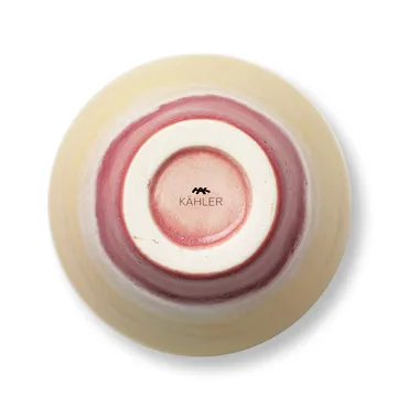 Poppery vase 12 cm - Pink-mint-yellow - Kähler