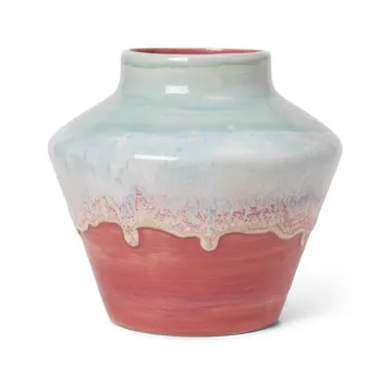 Poppery vase 20.5 cm - Mint-pink - Kähler