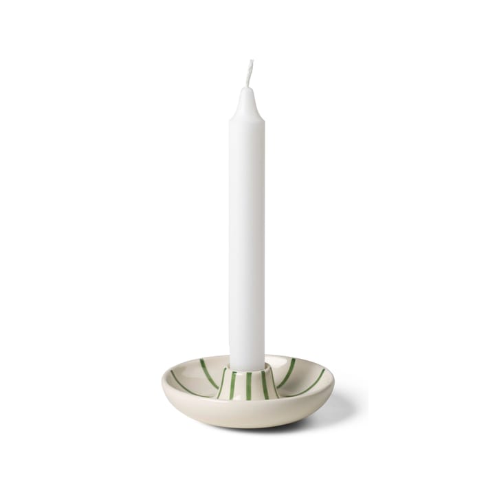 Signature candle holder - White-green - Kähler