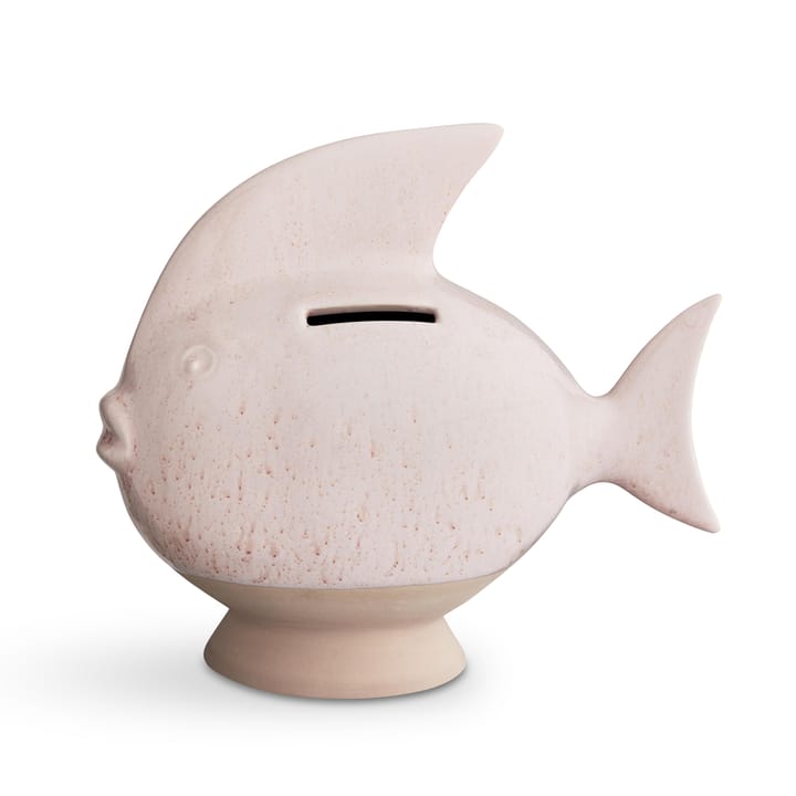 Sparedyr moneybox fish - pink - Kähler