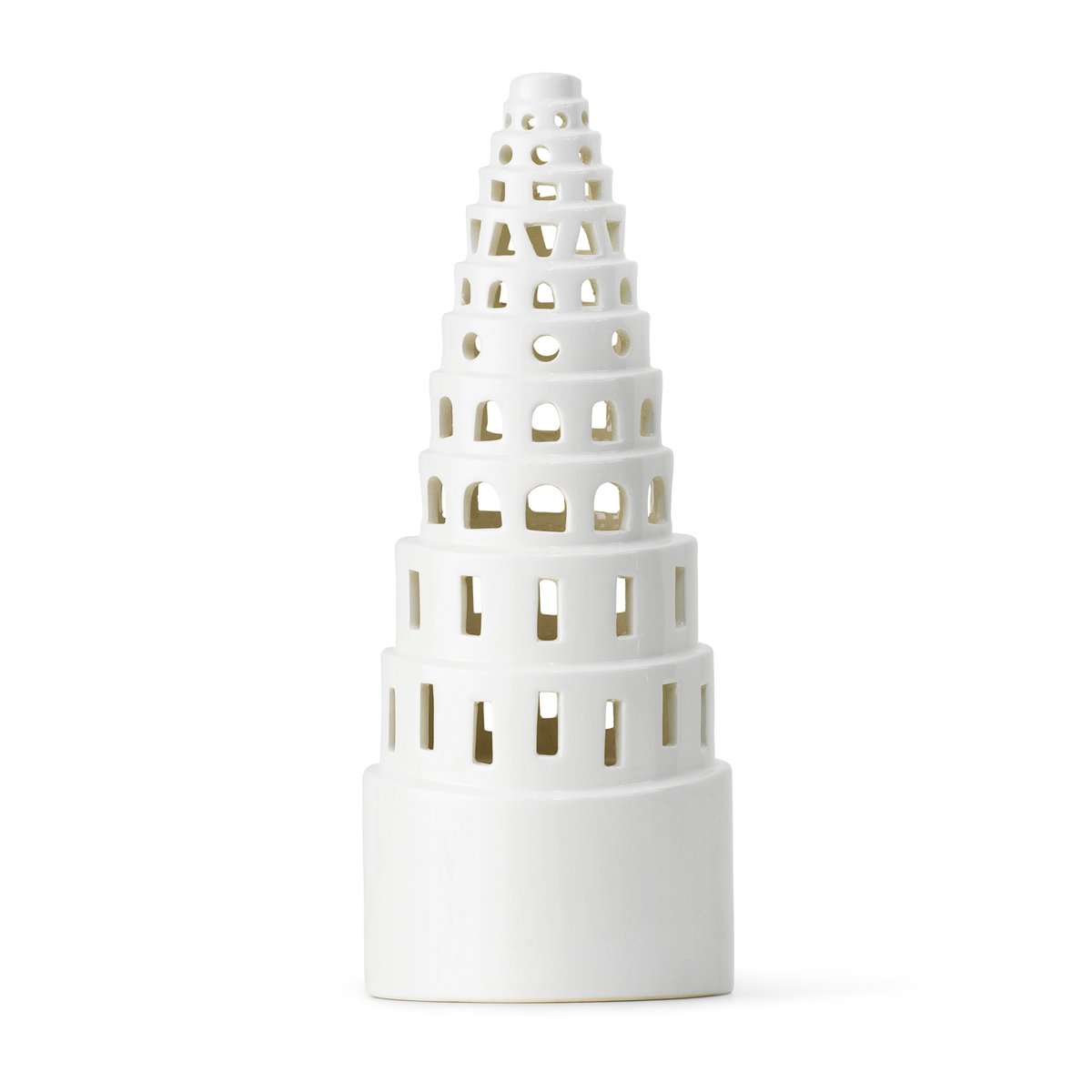 Kähler Urbania candleholder Babel | Scandinavian Design | Tea light holders, lanterns & candle dishes | White