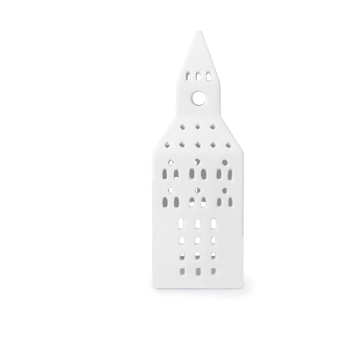 Kähler Urbania candleholder Church Tower | Scandinavian Design | Tea light holders, lanterns & candle dishes | White