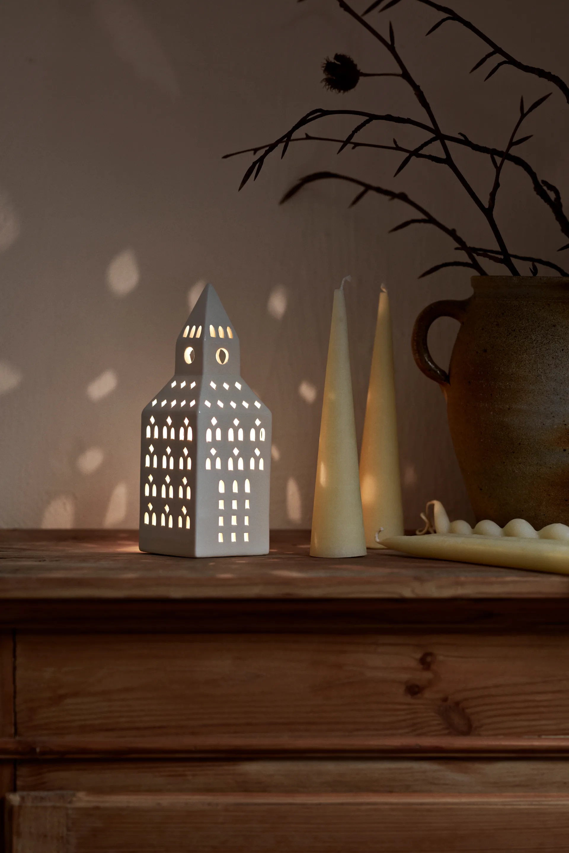 Urbania candleholder, Church Tower Kähler