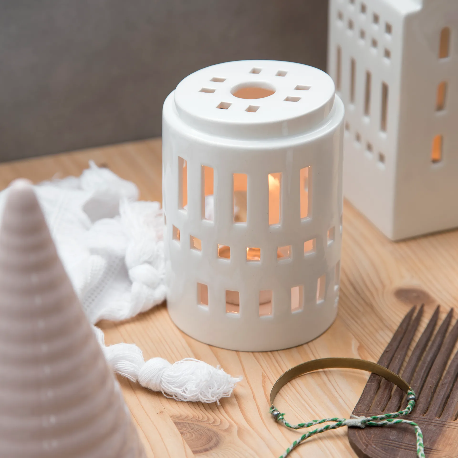 Urbania candleholder, Lille tårn Kähler