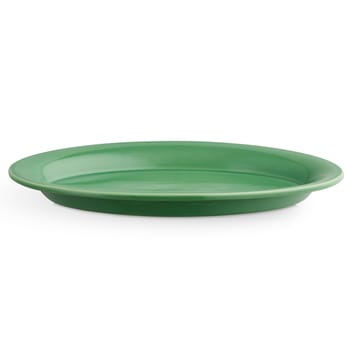 Ursula oval plate 18.5x28 cm - dark green - Kähler