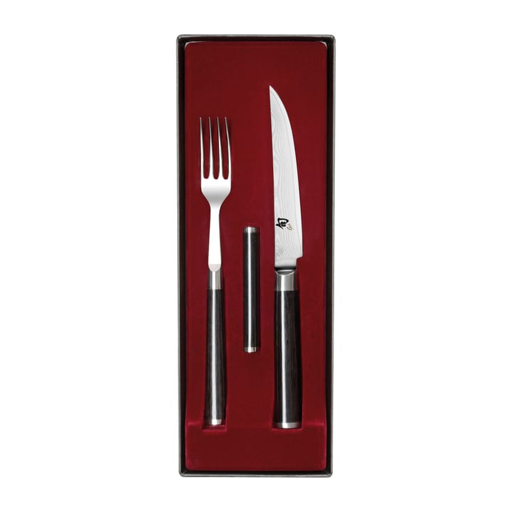 Kai Shun Classic knife & fork set - Chrome-black - KAI